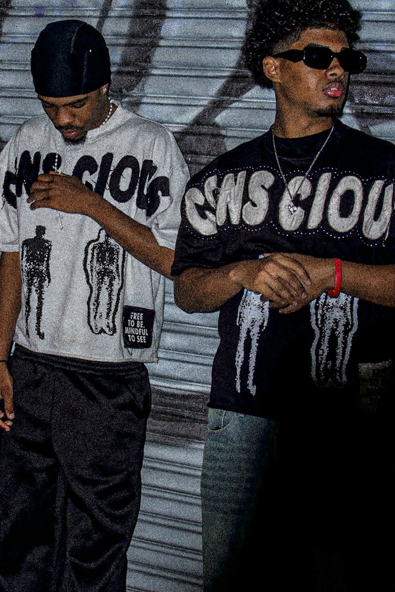 Soul Vs EGO Boxy T shirt (White)