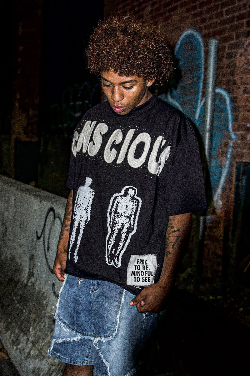 Soul Vs EGO Boxy T (Black)